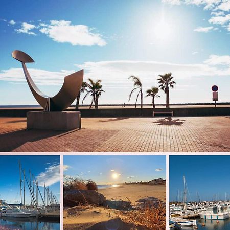 Les Mouettes, Bel Appartement A 50M Des Plages De Valras-Plage Kültér fotó